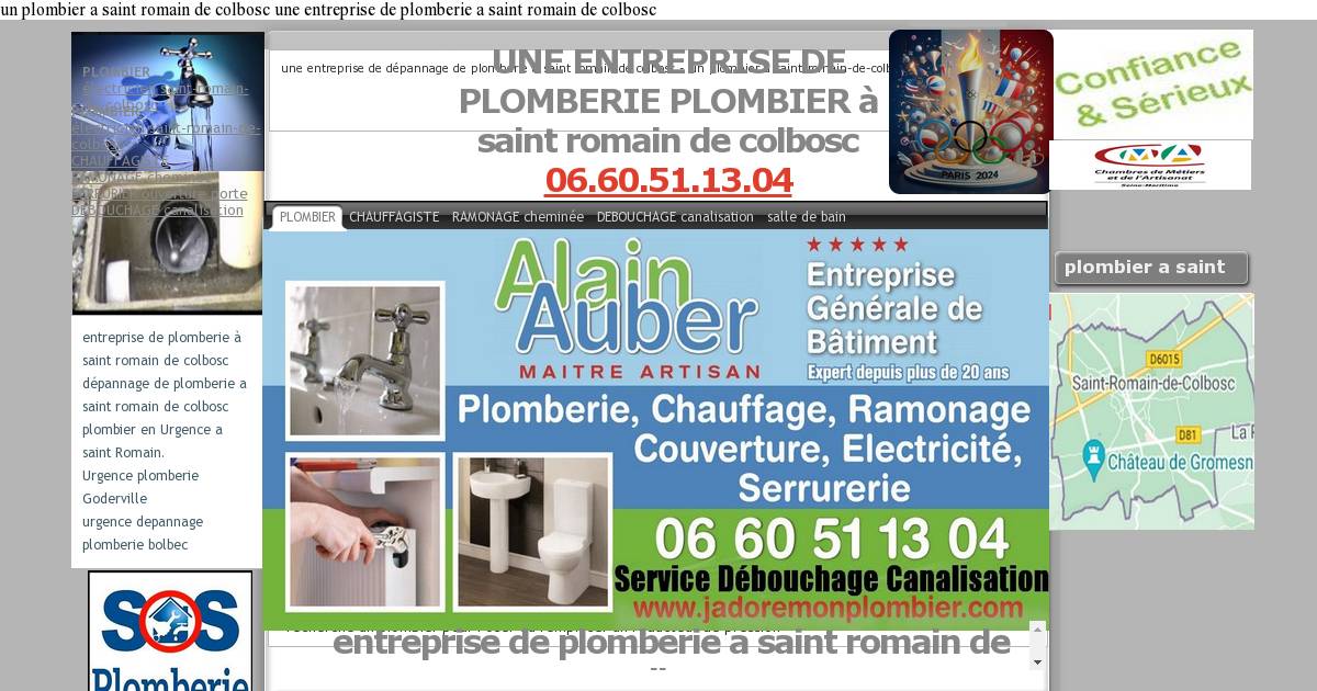 ENTREPRISE DEBOUCHAGE 06 60 51 13 04 Saint-Romain-de-Colbosc
